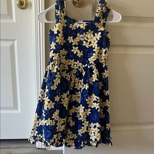 Hawaiian Girl's Plumeria Sundress
